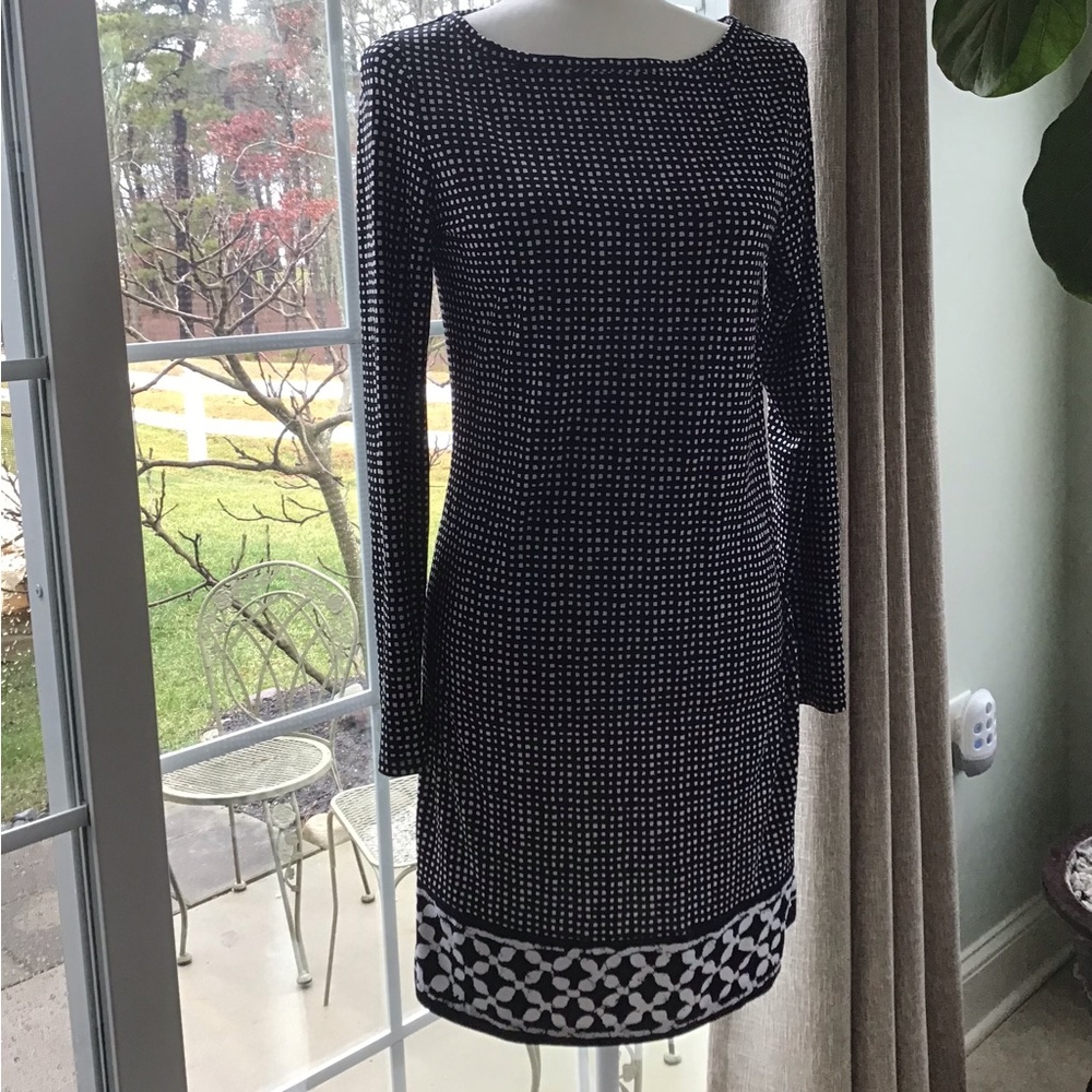 Michael Kors dress, black & white, Size S